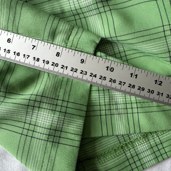 Izod Performx‎ Men's Chino Performance Plaid Golf Shorts Green 36 Outdoor FXG - Picture 11 of 14